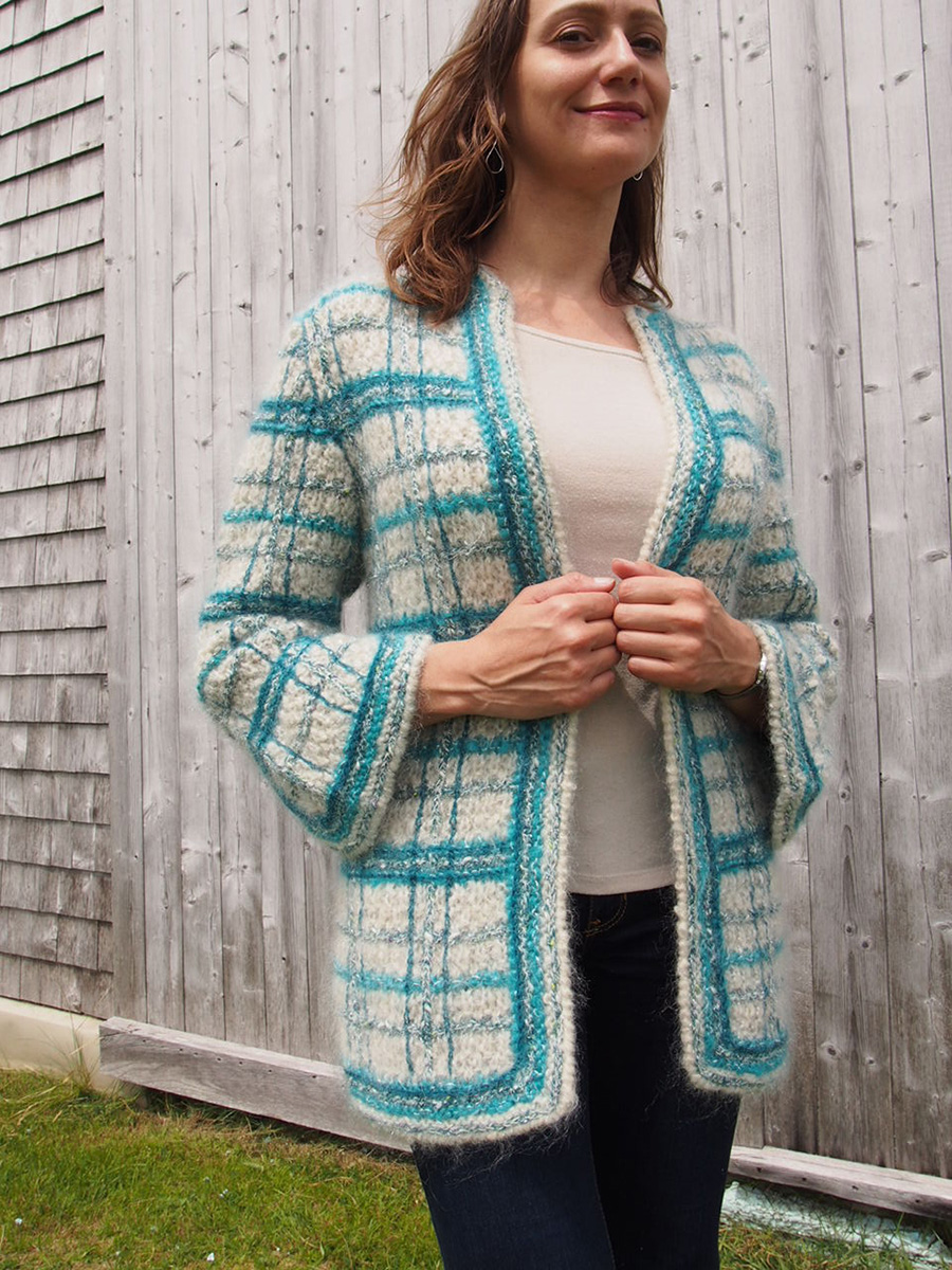 Learn to Knit a Chanel-Style Jacket at the Anny Blatt Knitter's