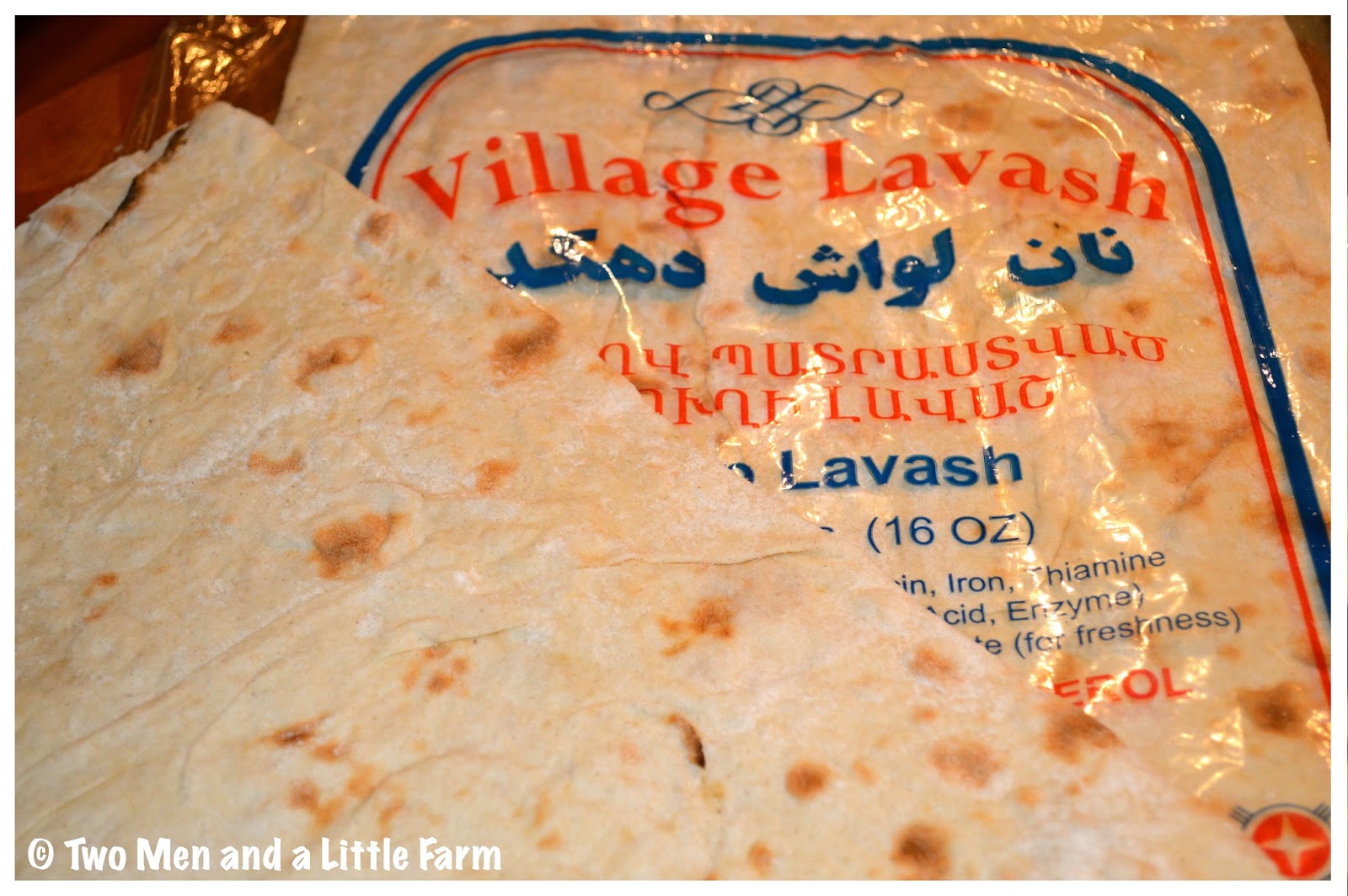 Two Men and a Little Farm PESTO CHICKEN WRAPS ON LAVASH