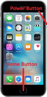How to take screenshot on Apple iPhone 6s