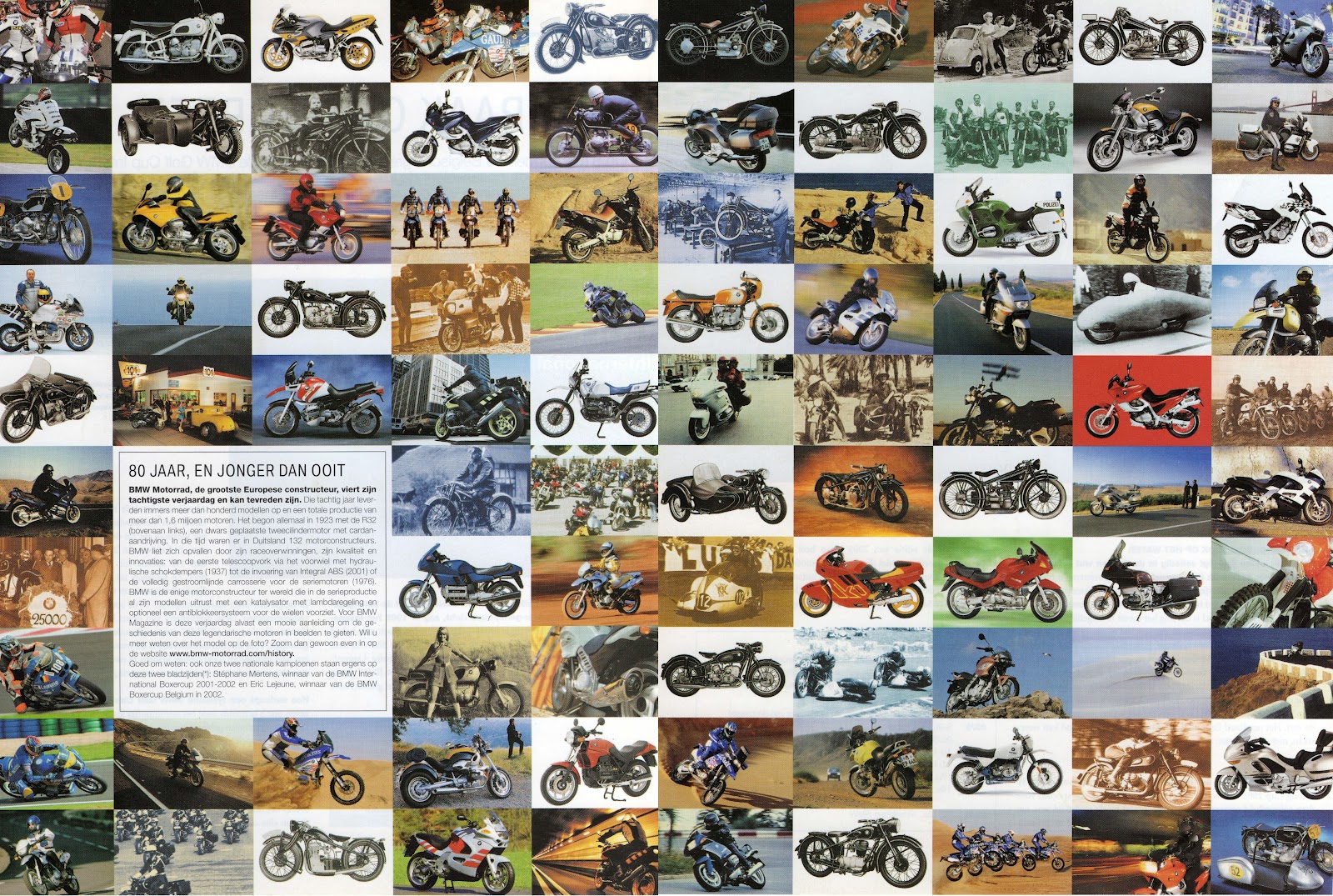 MOTORCYCLE 74: 80 years BMW motorcycle history