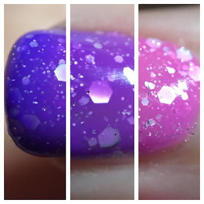 Purple tonic DIY hard nails