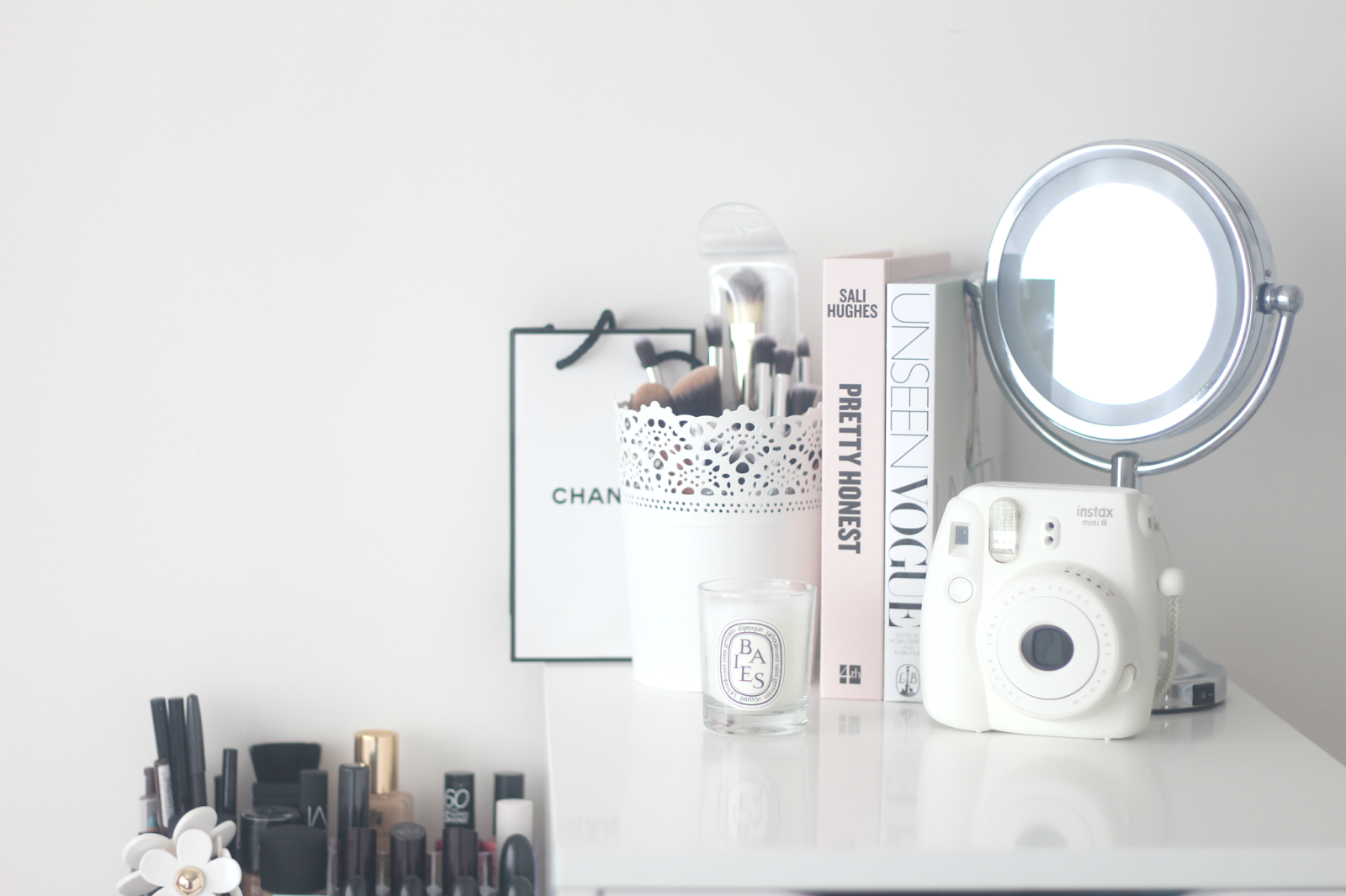 My blogging space and dressing table set up My blogging space and dressing table set up