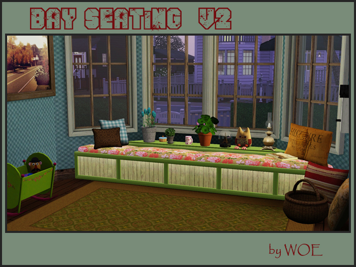 Sims 4 Bay Window