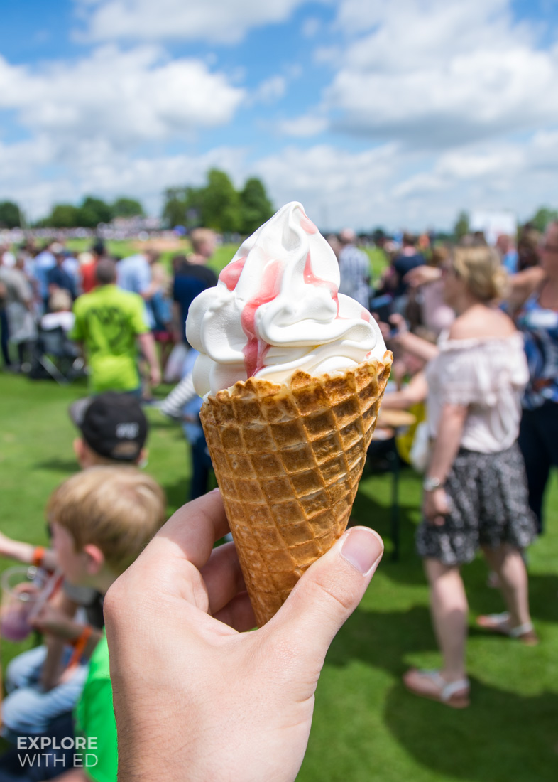 Ice cream at The Celtic Manor