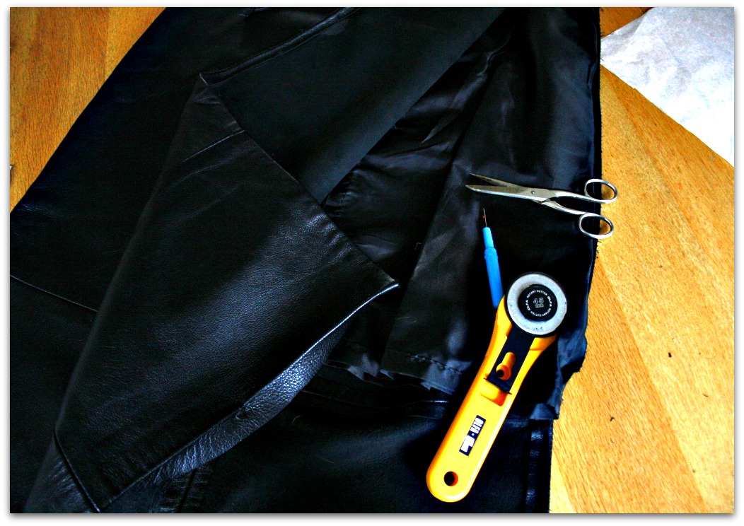 Need(le) It: DIY PROJECT: Leather jacket