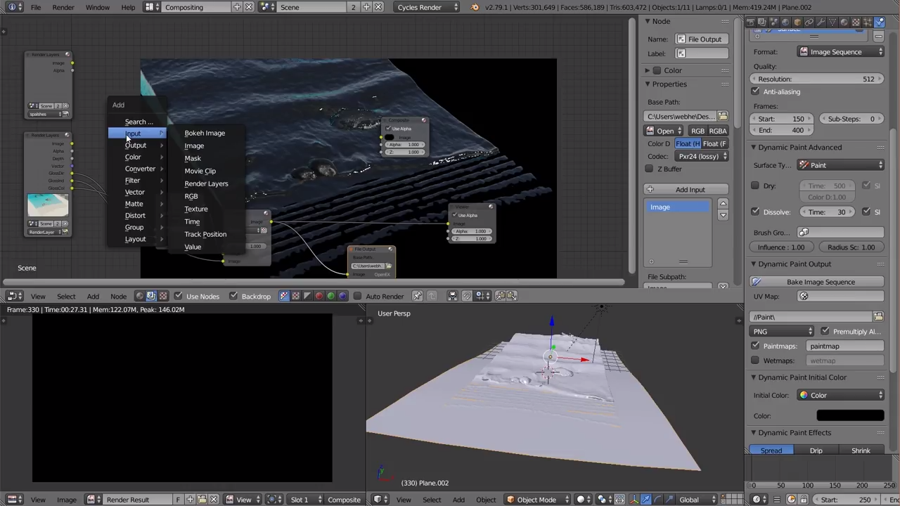 Simulating Ocean Waves in Blender CG TUTORIAL