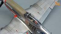 P-51 D-15 Mustang ICM 1/48 - plastic scale model build review