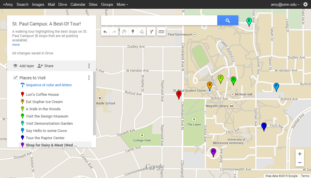 how to create a custom map google