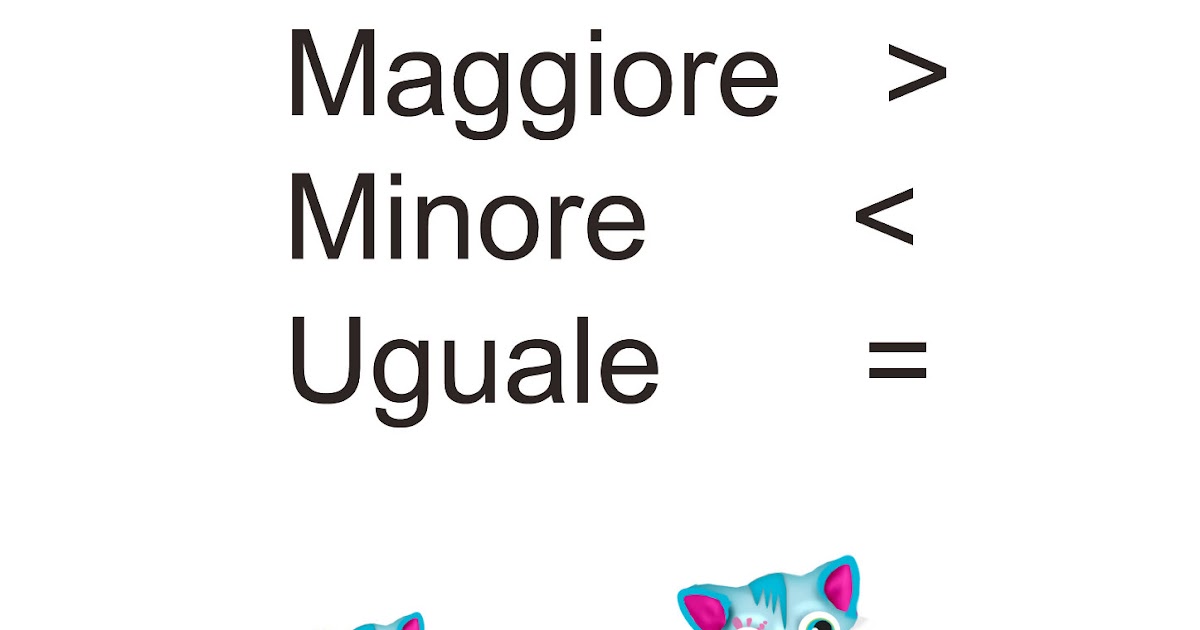 Scuola di pensiero Maggiore, minore, uguale schede operative Scuola di pensiero Maggiore, minore, uguale schede operative