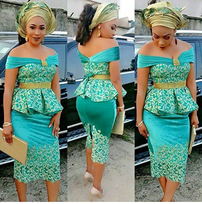 ankara lace styles for ladies