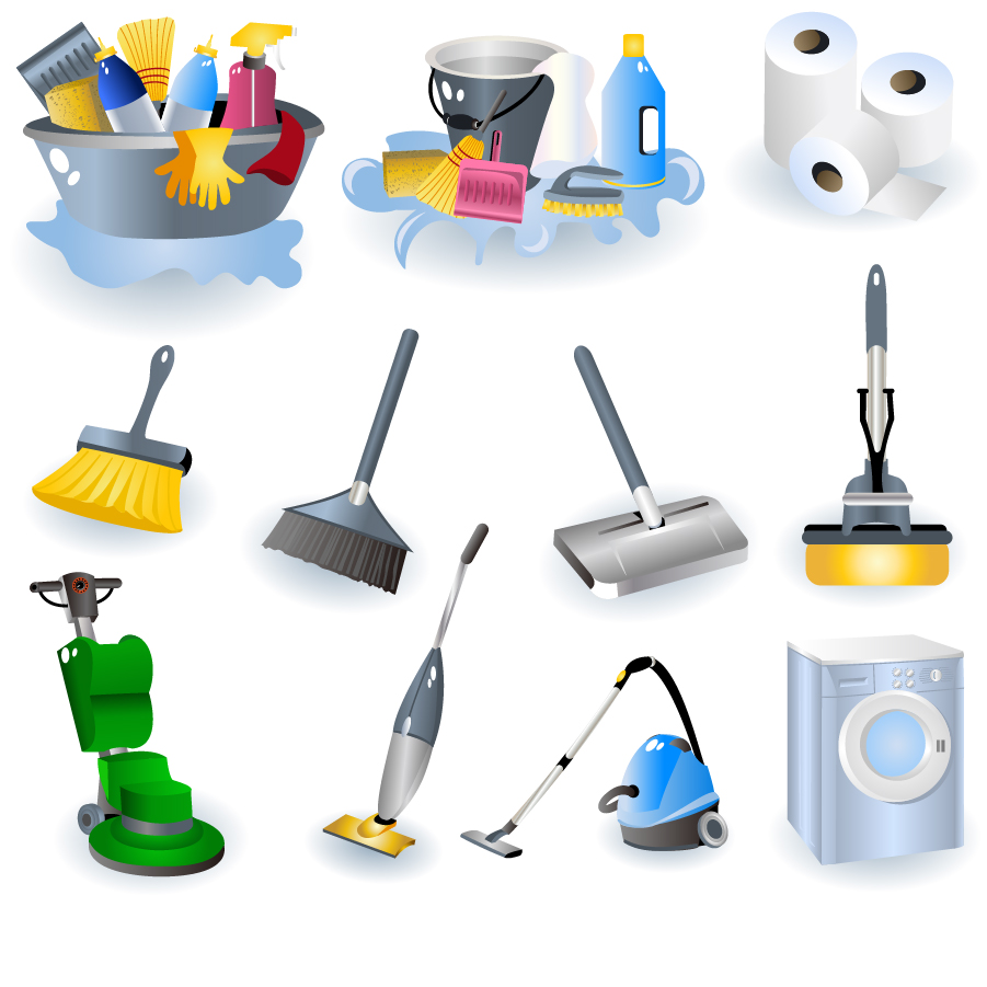 clipart of cleaning tools - photo #8