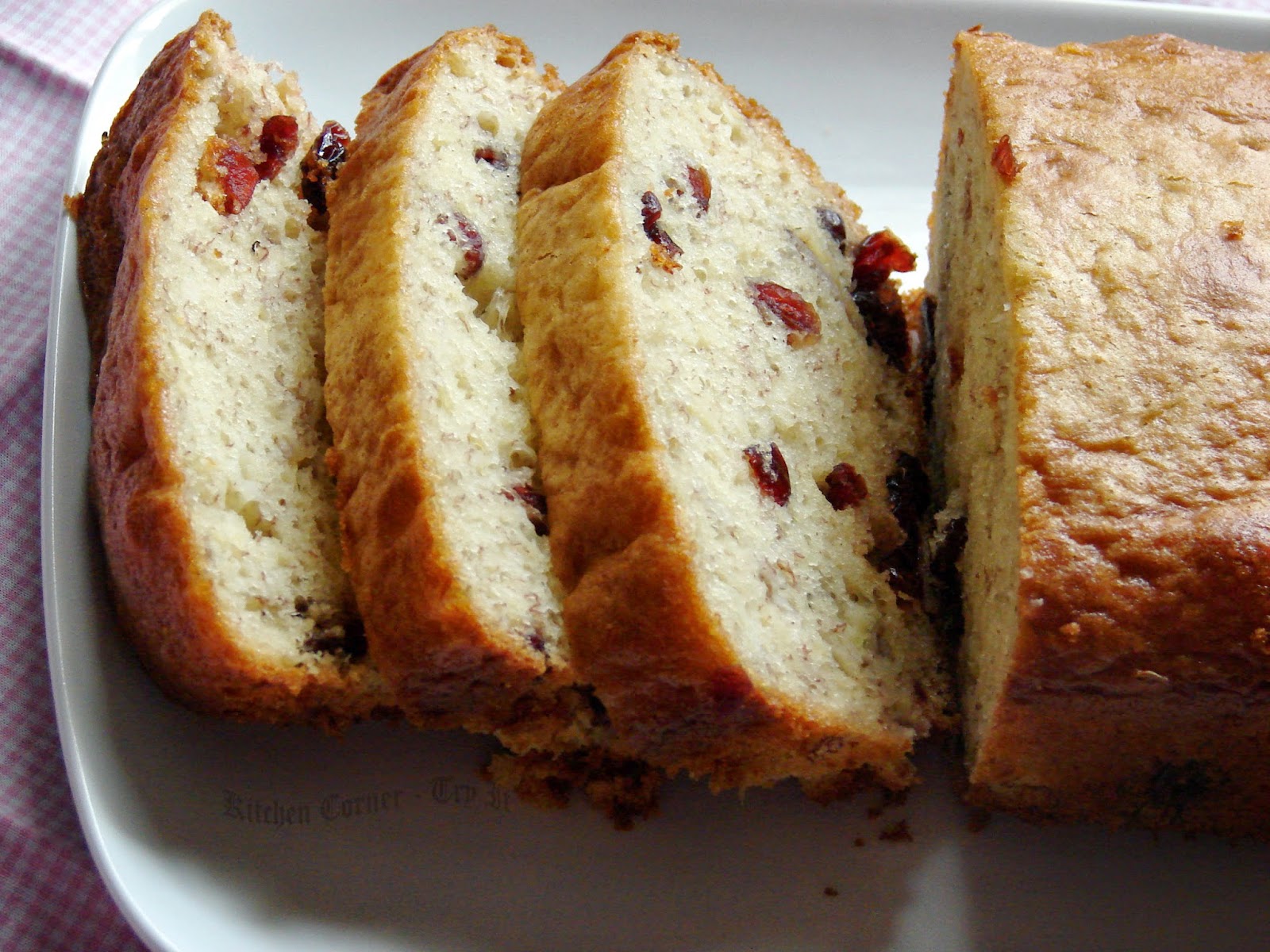 Cranberry Banana Bread