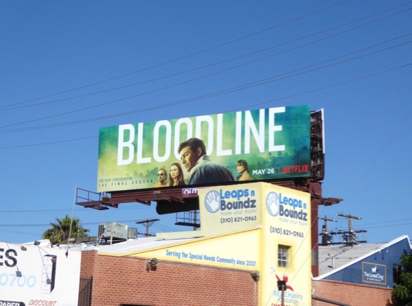 Bloodline season 3 billboard Bloodline season 3 billboard