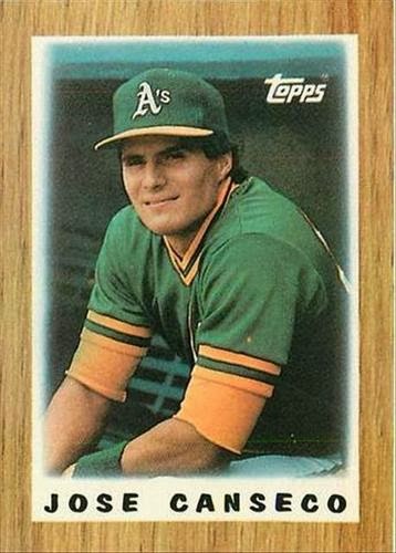 The Snorting Bull: My Top 50 Players On Cardboard-#35 Jose Canseco