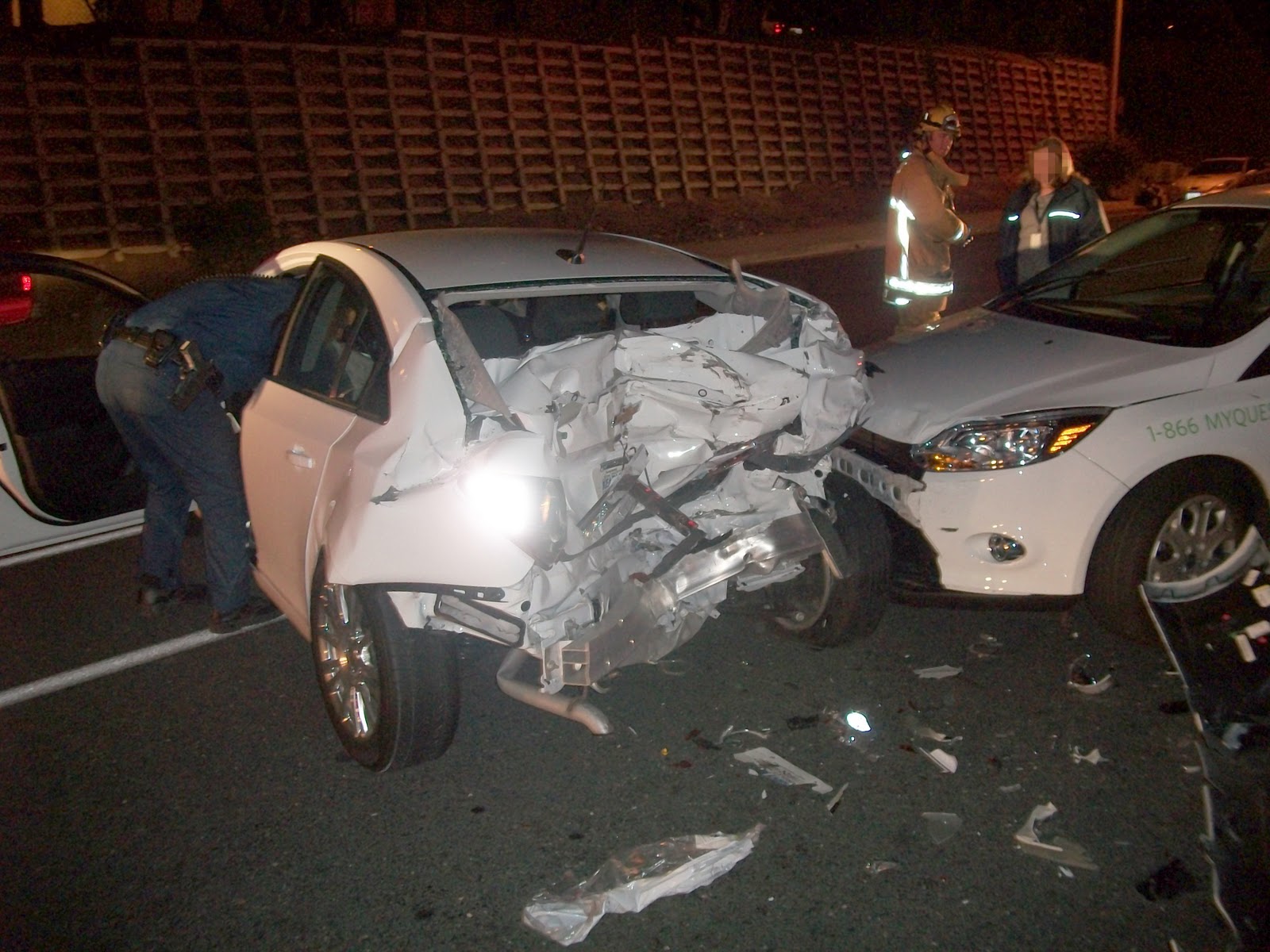 Lakeside Fire District MultiVehicle Accident Closes Down Mapleview Street