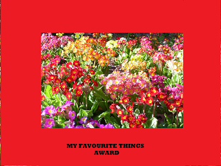 My Favorite Things Award