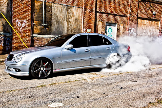 mercedes w211 e 55 amg  chip tuning