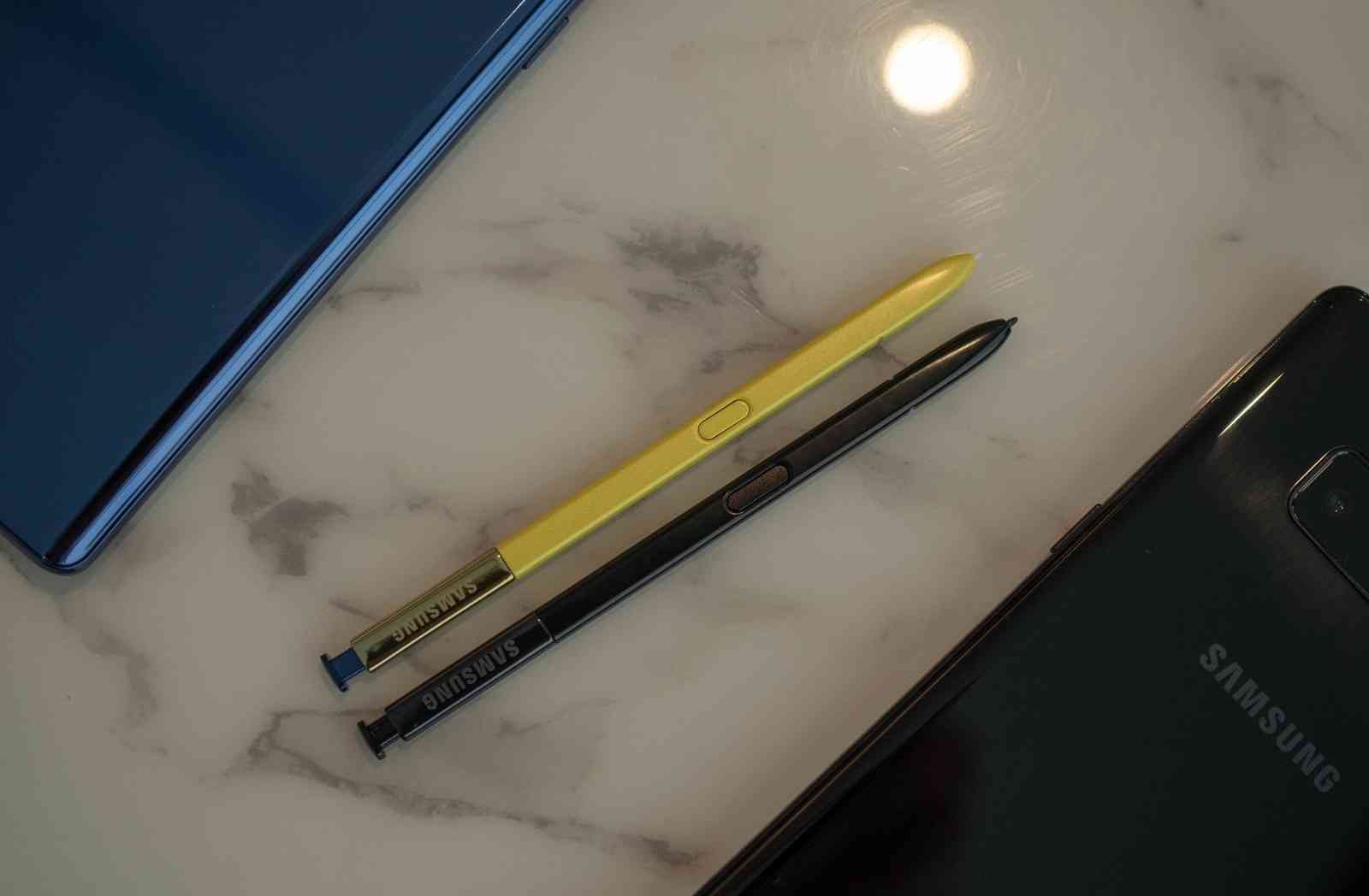 The Samsung Galaxy Note 9 Vs The Galaxy Note 8's S-Pen