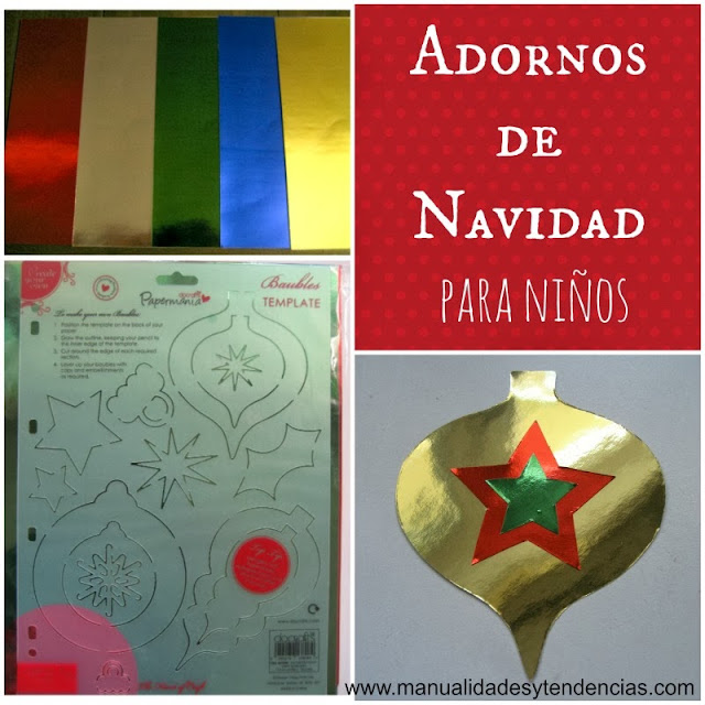 Adornos de Navidad para niños / Kids crafts: Christmas ornaments / Décorations de Noël pour enfants