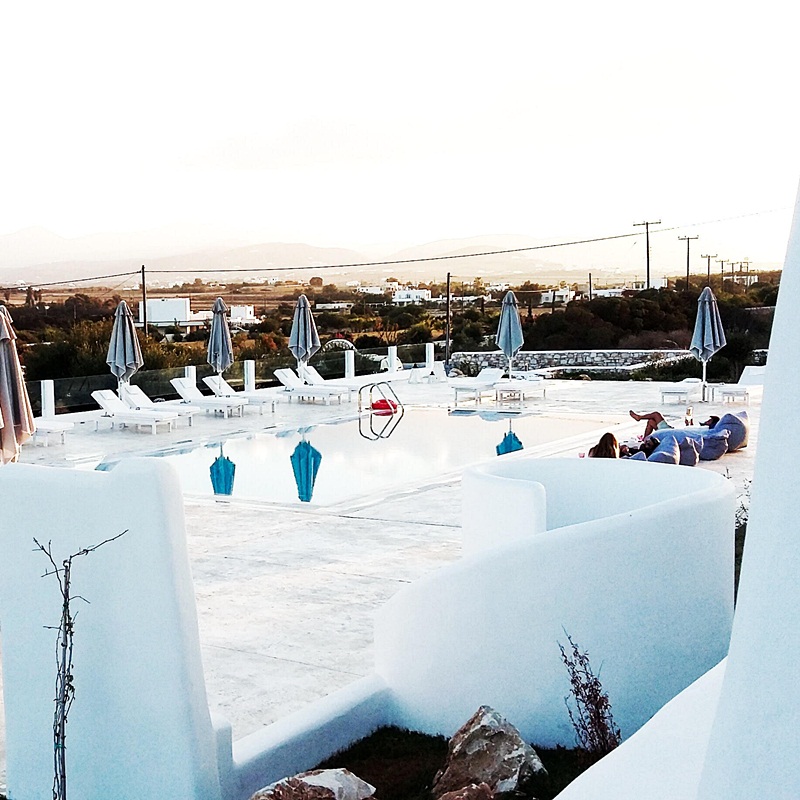 luxury boutique White Dunes hotel Naoussa Paros island
