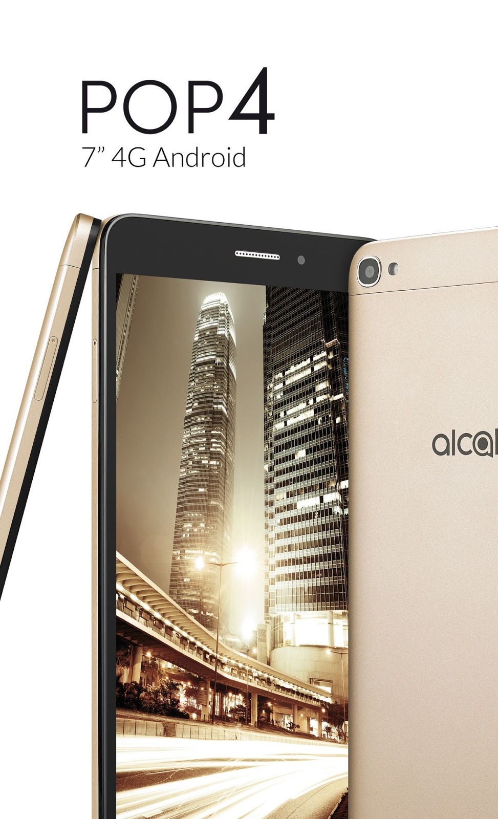 Alcatel presenta serie POP 4 de tablets y serie XL #IIFA2016