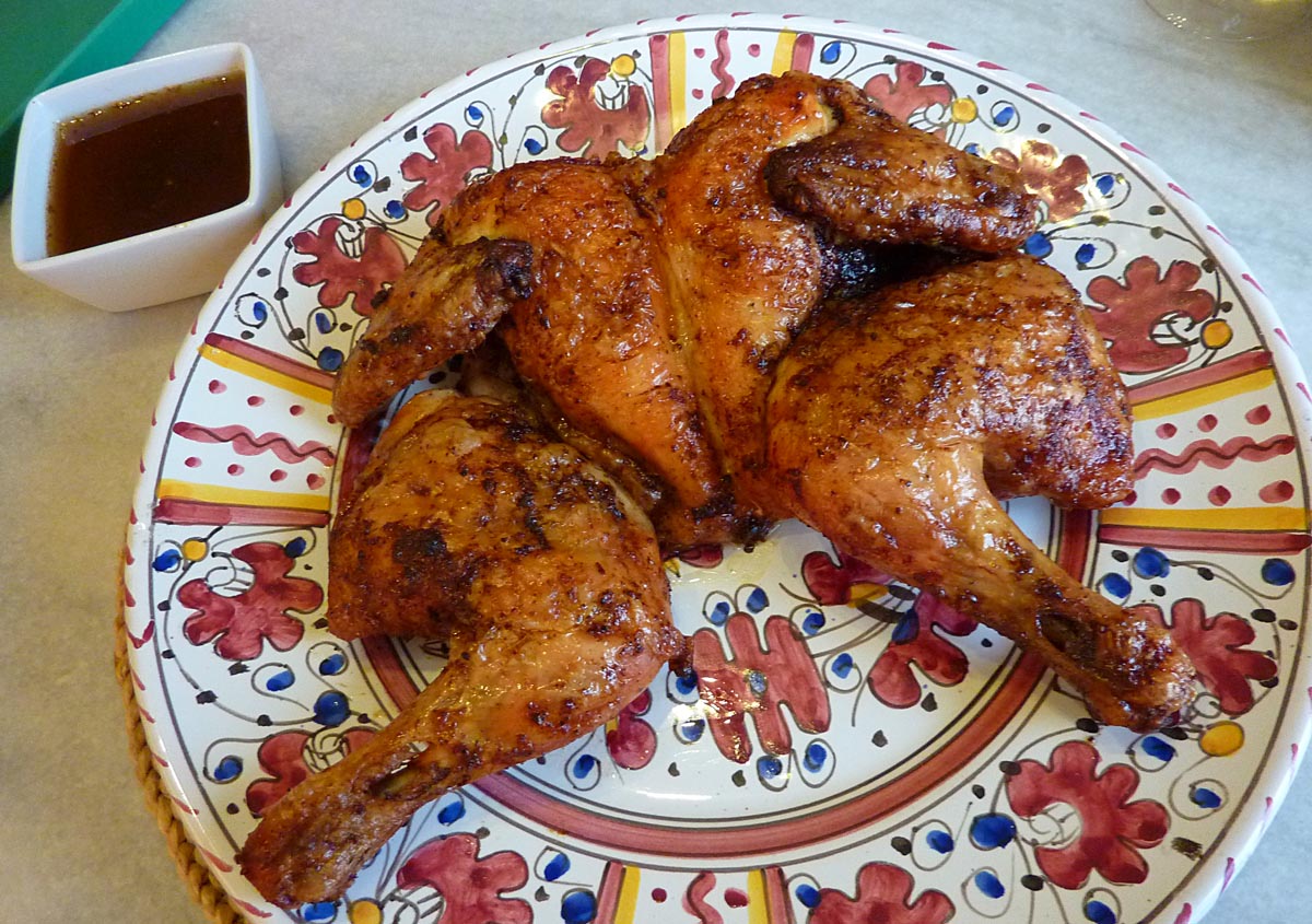 Living the life in SaintAignan Poulet façon « crapaudine Living the life in SaintAignan Poulet façon « crapaudine