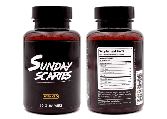 Sunday Scaries CBD Gummies