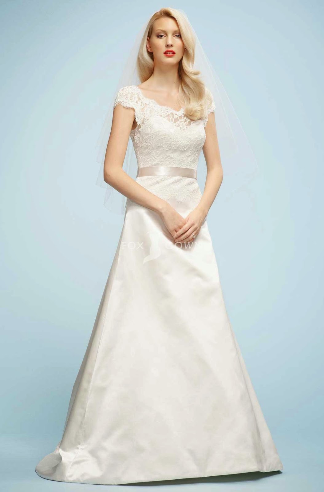 Lace Wedding Dresses Cap Sleeves Ideas