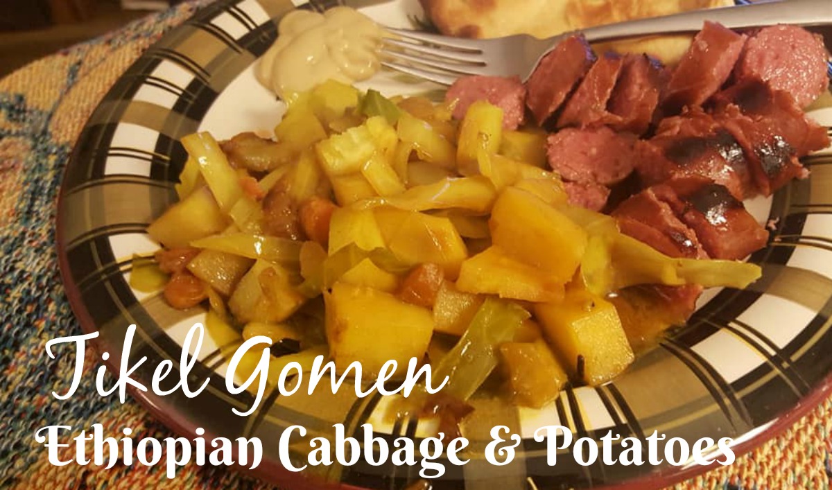 Reviews, Chews & HowTos Tikel Gomen Ethiopian Cabbage & Potatoes 