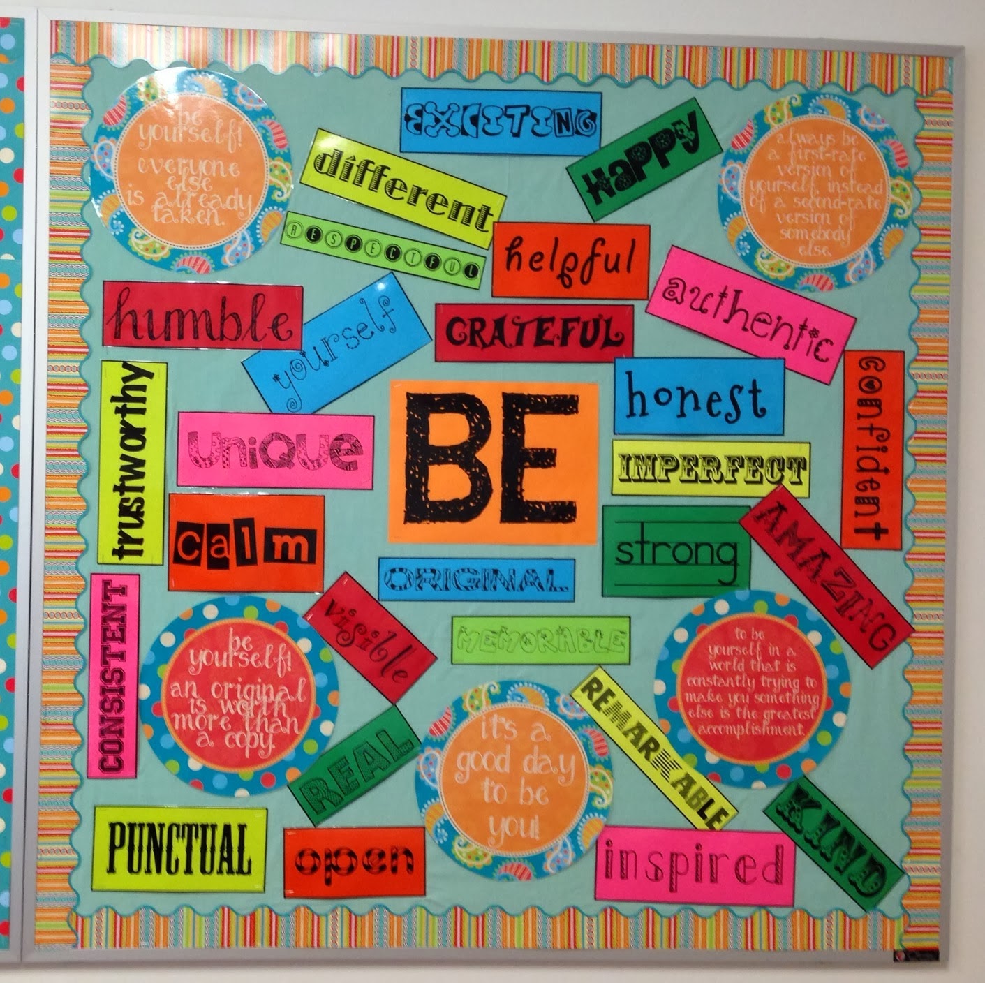 Primary Education Board Using Notice Boards In The Classroom Primary 