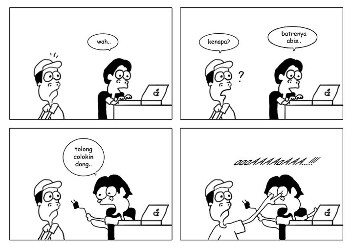 Kumpulan Cerita Lucu Cerpen Komik Lucu Bergambar