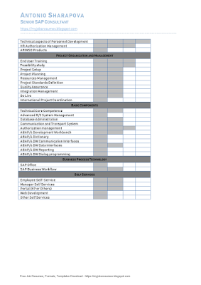 Senior Consultant SAP Resume Samples Senior Consultant SAP Resume Samples 03