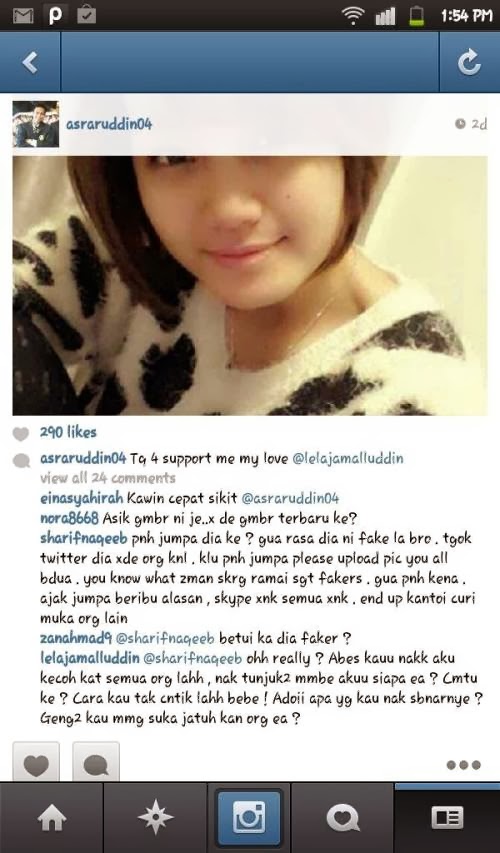 Mohd Putra Omar Bercinta dengan Gadis Fake Facebook