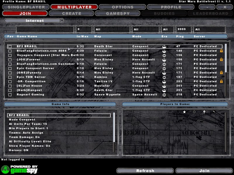 No Me conecta Al servidor matchmaking