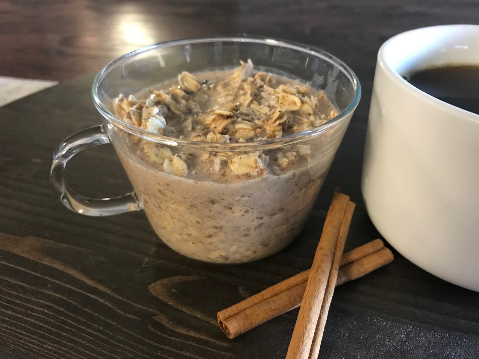Cinnamon Dolce Latte Overnight Oats — The Nifty Nerdarella