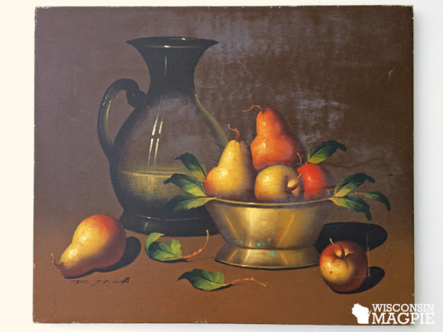 thrift store art still life