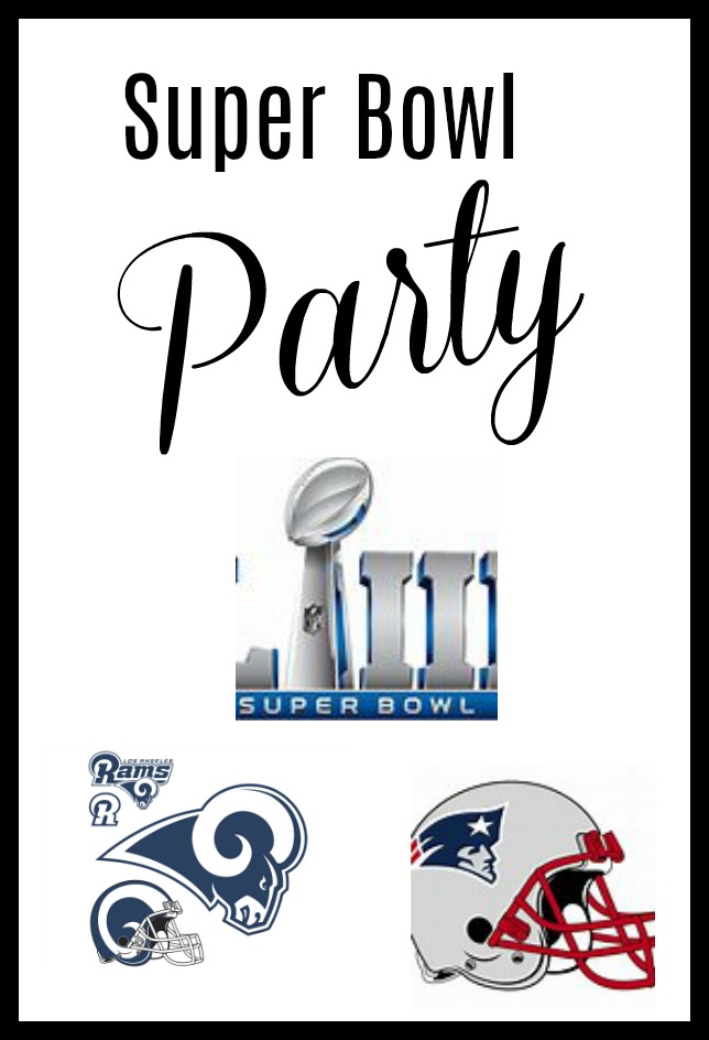 Super Bowl Party - Menu & Recipes