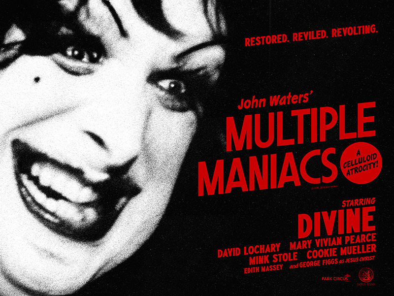 Been To The Movies John Waters' Multiple Maniacs UK Trailer and Poster