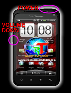 HTC DROID Incredible 2 Hard Reset procedure picture guide