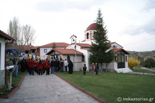 Αγρυπνία στην Ιερά Μονή Αγίου Γεωργίου Μελανθίου