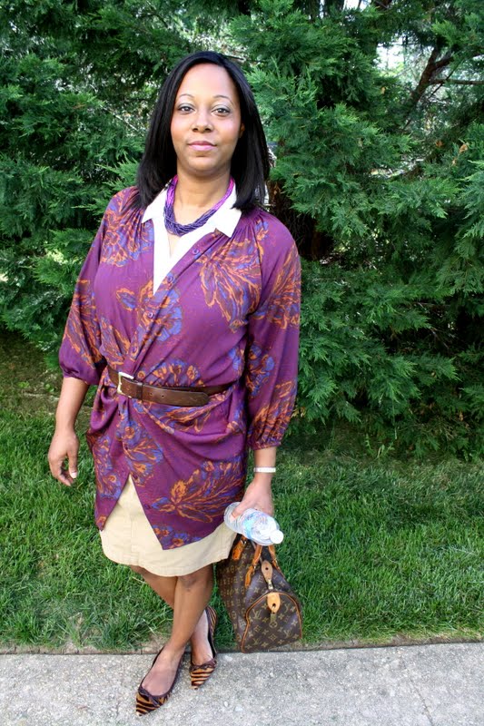 Notes From the Dressing Room OOTD Didn't Mean to Wear My Robe!