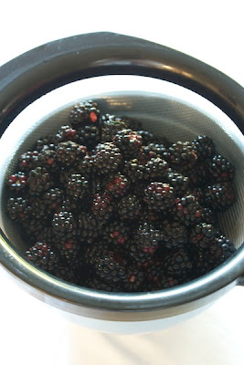blackberry sorbet