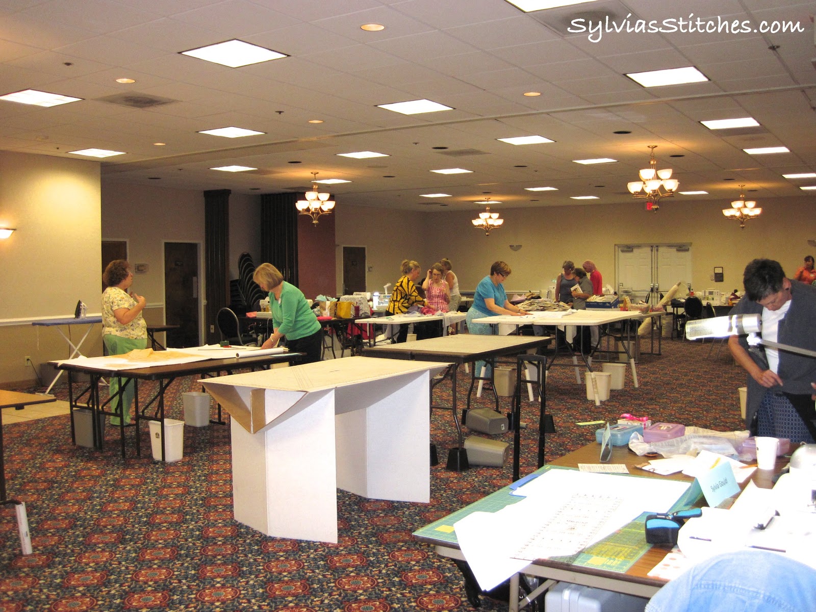 Sewing Guild Retreat 2012! Sylvia's Stitches