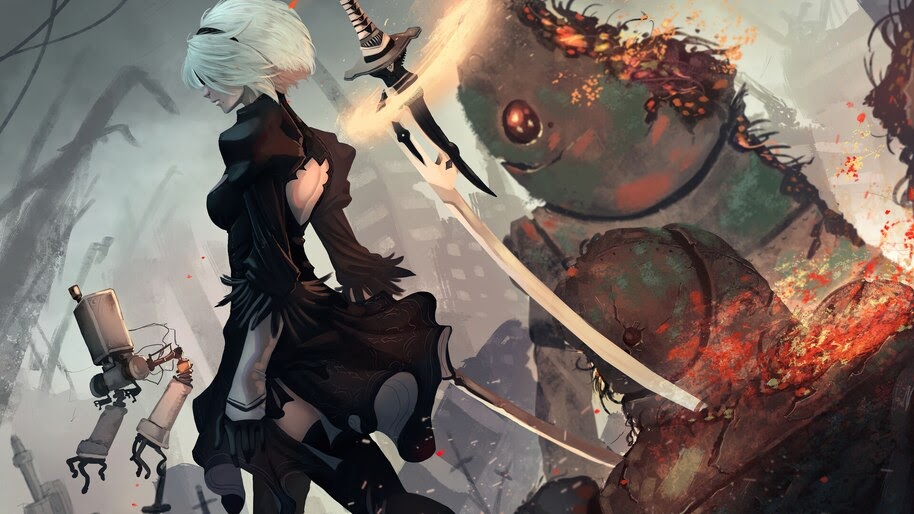 2B, NieR Automata, 4K, #4.3229