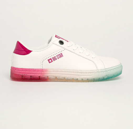 Big Star - Pantofi sport de femei albi de firma la pret mic la moda