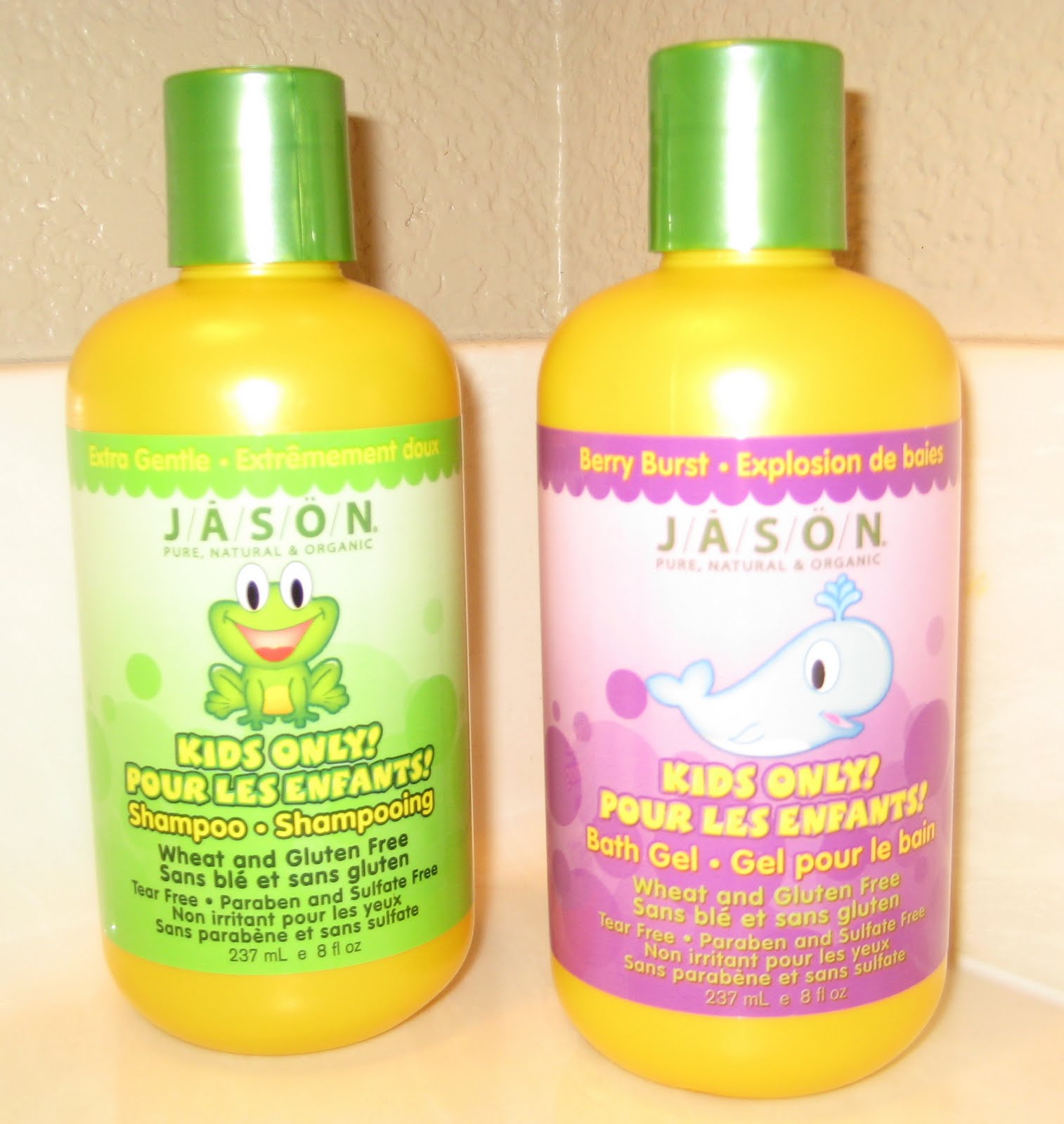 Gluten Free Sharing JASON Kids Shampoo & Bath Gel