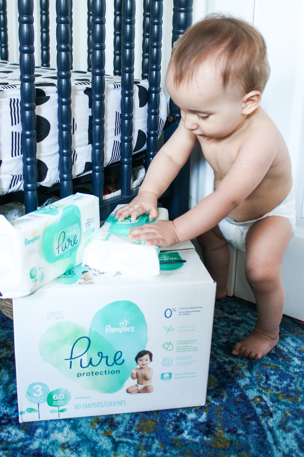 Pampers Pure Diapers and Aqua Pure Wipes TfDiaries By Megan Zietz