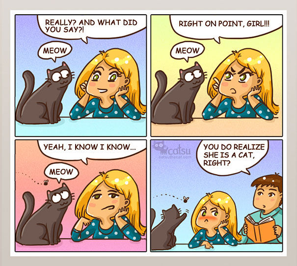 15+ Comics That Purrfectly Capture Life With Cats 15+ Comics That Purrfectly Capture Life With Cats