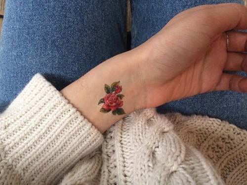 minimal wrist rose tattoo küçük gül dövmeleri bilek minimal wrist rose tattoo küçük gül dövmeleri bilek