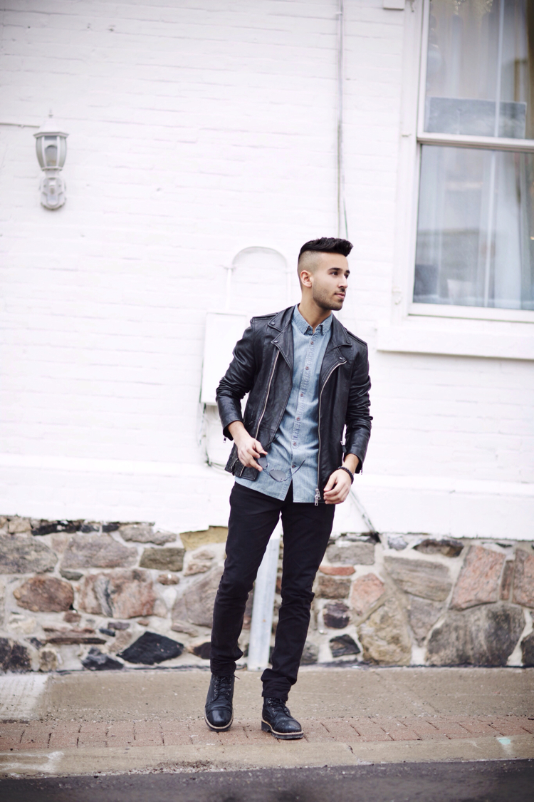 THE BIKER JACKET - THE NEAT FIT